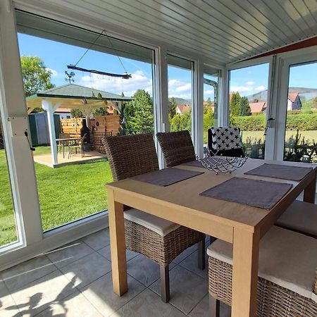 Ferienhaus Zur Lehns Mit Garten Am Harz 伊尔森堡 外观 照片